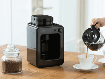 シロカ、蒸らし機能でコーヒー本来のコクを引き出す全自動コーヒーメーカー - 家電 Watch
