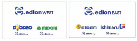 �f�I�f�I���u�G�f�B�I��WEST�v�A�G�C�f�����u�G�f�B�I��EAST�v�ɎЖ��ύX�B�O�҂ł͊֓��n��́uishimaru�v�Ɩ��É��n��ł́u�G�C�f���v�A��҂͊֐��n��́u�~�h���v�A�����E��B�n��́u�f�I�f�I�v�Ƃ����X�g�A�u�����h���^�c���邱�ƂɂȂ�