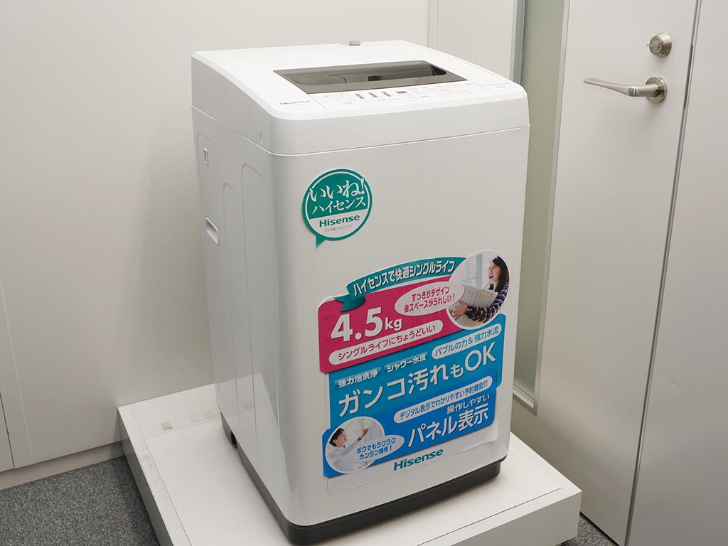 中国ハイセンスが日本の洗濯機市場に参入へ 家電 Watch
