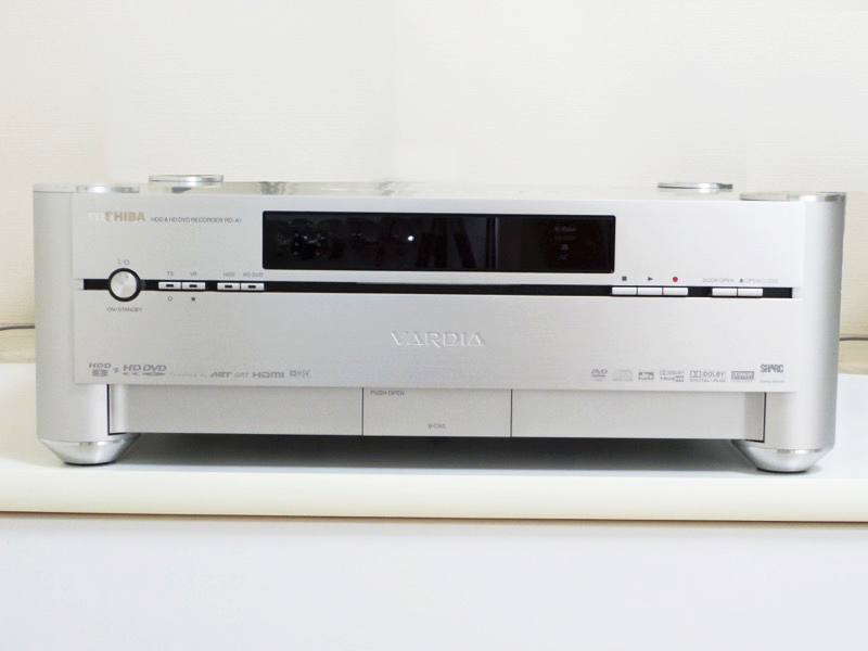 TOSHIBA HD DVDレコーダー RD-A1 Toshiba RD-A1 HD DVD/HDD recorder - 2006's most desirable CE kit