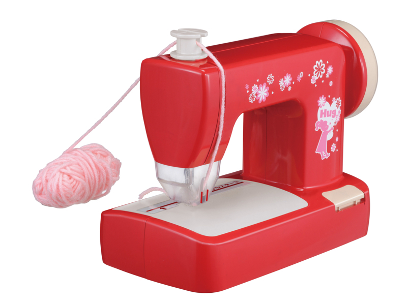 毛糸で刺しゅうもできる子ども用ミシン「毛糸ミシン」 - 家電 Watch