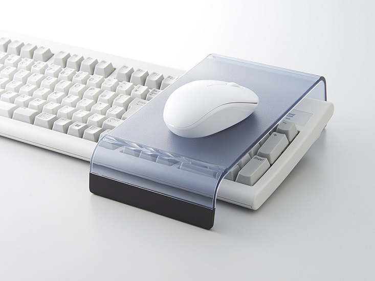 キングジム、キーボードのテンキーにかぶせて使うマウスパッド「マウス