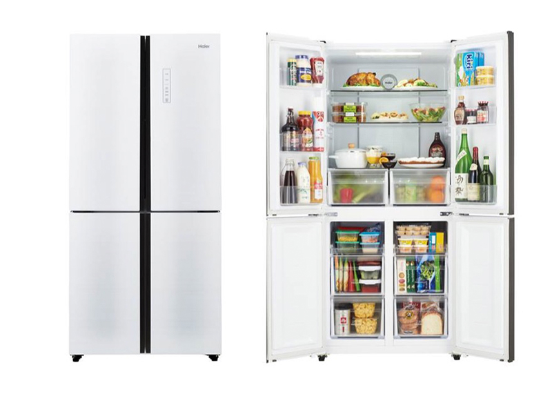 ハイアール、キッチンに映えるヨーロピアンスタイルの冷凍冷蔵庫 