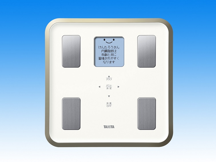 タニタ、イラストや応援メッセージで体重管理をサポートしてくれる体