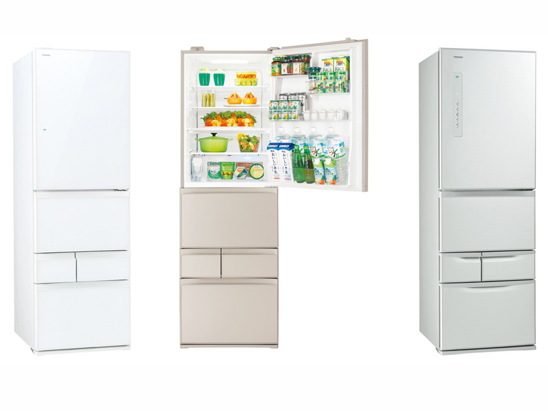 東芝冷凍冷蔵庫５ドア ４２４L - 家電