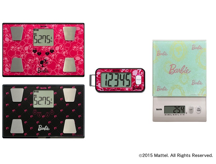 【Barbie×タニタ】体組成計　新品•未使用品 タニタ、ファッションドール「Barbie」デザインの体組成計などを限定