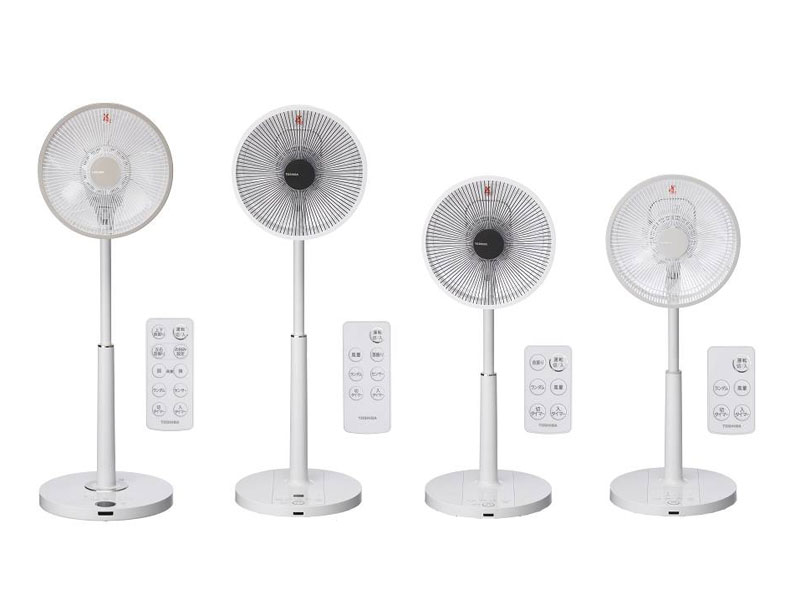 立体首振りでサーキュレーターとしても使える扇風機 - 家電 Watch