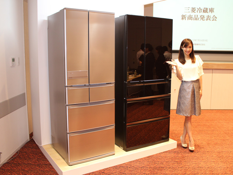 三菱、おいしく解凍できる新機能搭載の冷蔵庫「置けるスマート大容量 ...