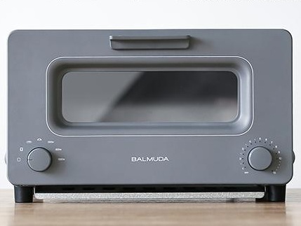 BALMUDA スチームトースター グレー 世界一のトーストが焼ける「BALMUDA The Toaster」に新色グレーが登場
