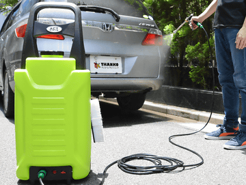 サンコー コンセントや蛇口がない場所でも使える高圧洗浄機 家電 Watch