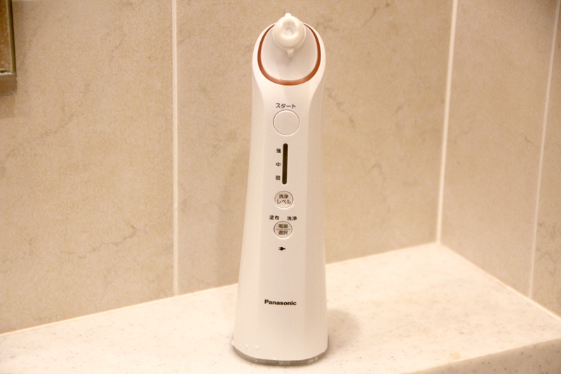 拡大画像 家電製品ミニレビュー ザラザラ小鼻がツルツルに 水流で汚れを吹き飛ばすパナの 角栓クリア にやみつき 16 家電 Watch