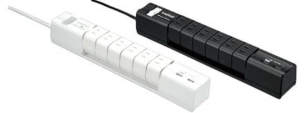 プリンストン 急速充電対応のusbポートを2個搭載し 壁掛けもできる 回転式電源タップ 家電 Watch