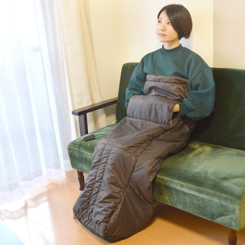 サンコー ソファでも使える自分だけの歩けるこたつ 着るお一人様用こたつ 家電 Watch