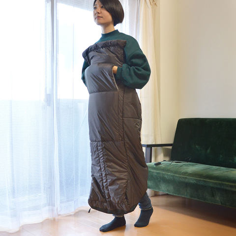 サンコー ソファでも使える自分だけの歩けるこたつ 着るお一人様用こたつ 家電 Watch