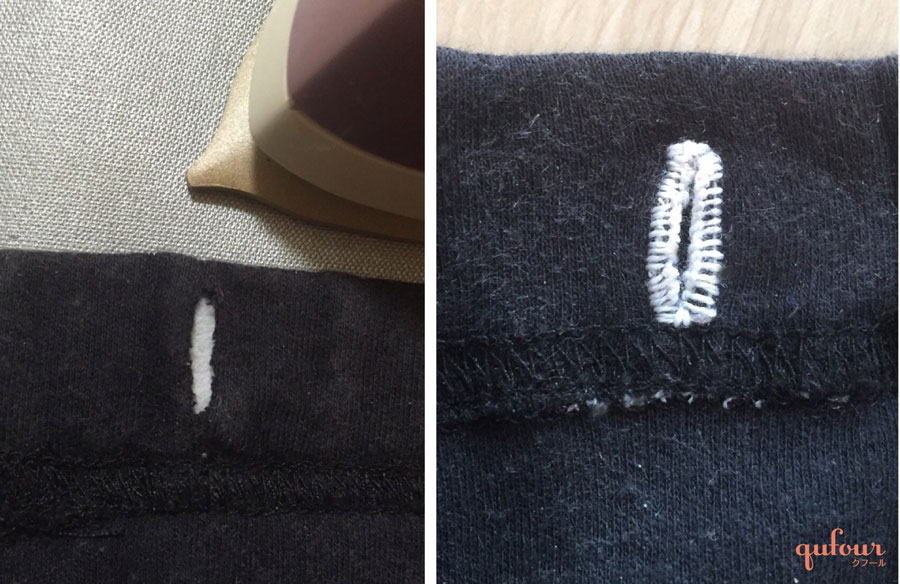 【暮らし】解説！手縫いで作る「ボタンホール」の縫い方、ウエストゴム替えにも 家電 Watch