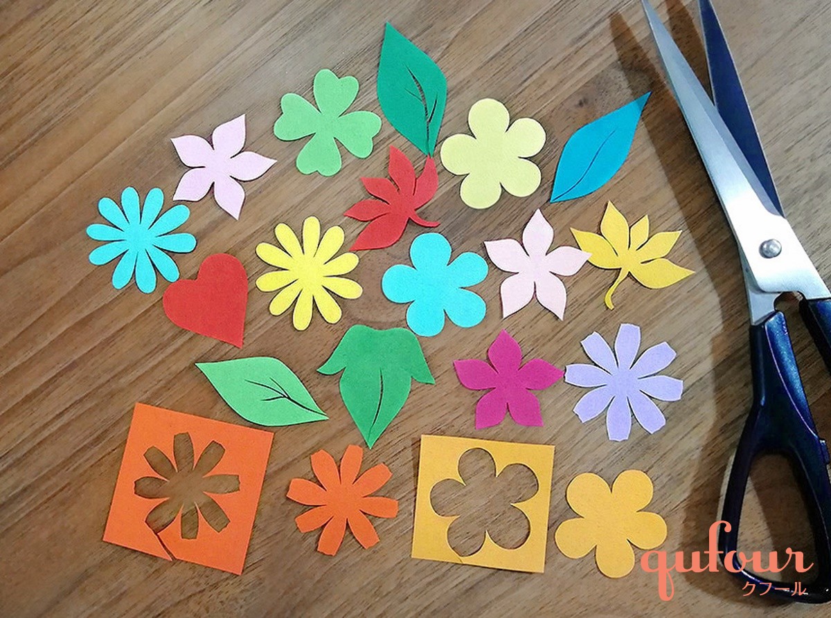 暮らし 季節の切り絵カード6 母の日に手作りプレゼント 花のリースカード 家電 Watch