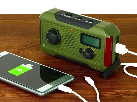電響社 非常時にも使える手回し充電式のラジオ ライト 家電 Watch