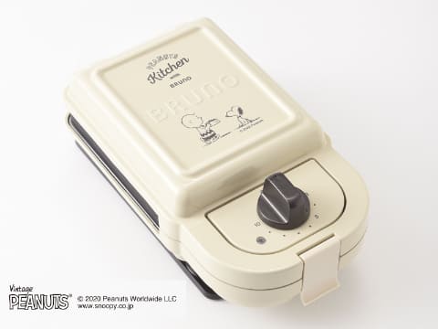 Bruno スヌーピーやブラウンがデザインされた ホットプレート と ホットサンドメーカー 家電 Watch