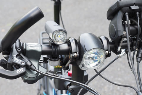 E Bike日々徒然 Ternのミニベロe Bike Vektron S10 に点滅ライトを追加 家電 Watch