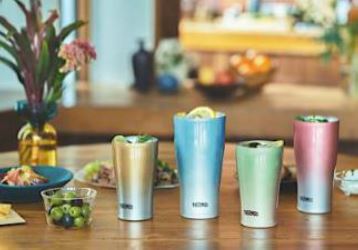 サーモス 真空断熱タンブラーのサイズとカラーを一新 飲み口が優しいカップの新色も 家電 Watch