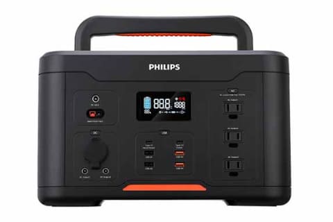 大容量32万mahのphilipsポータブル電源 スマホを100回以上充電可能 家電 Watch