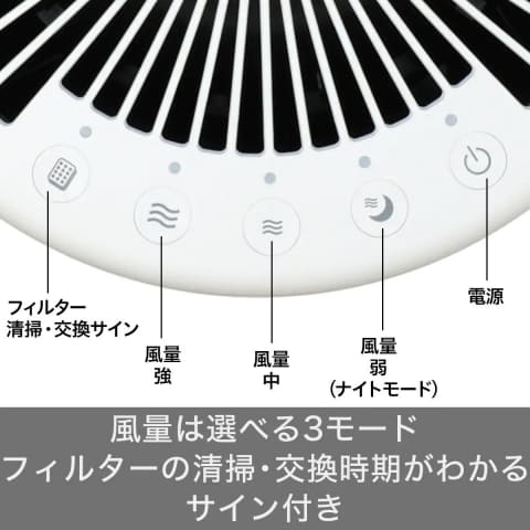 ニトリ 汚れた空気を360度吸引する空気清浄機 14畳対応で9 990円 家電 Watch