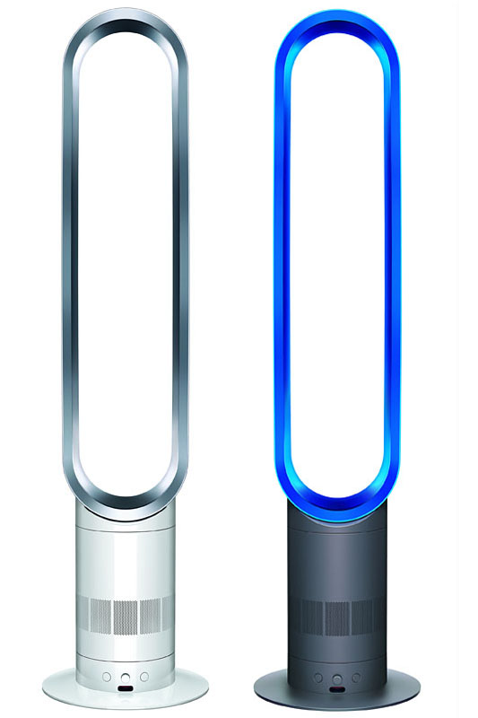 ダイソン AM02 タワーファン 扇風機 ダイソン、13cm低くなった羽根のない扇風機「AM02 リビングファン