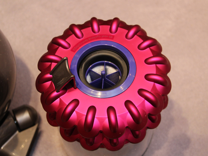 サイクロン機構を上から見たところ