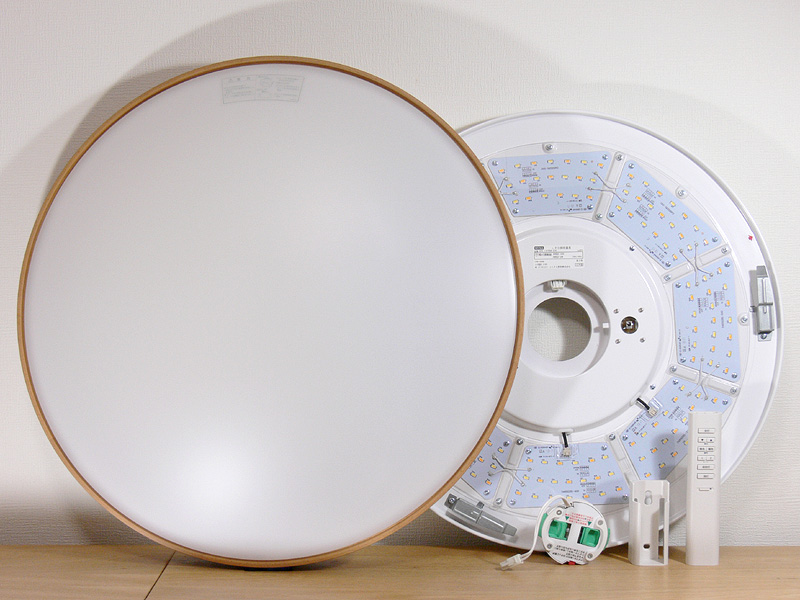 家電製品ミニレビュー 無印良品 Led木製シーリングライト 調光調色機能付 ナチュラル 家電 Watch