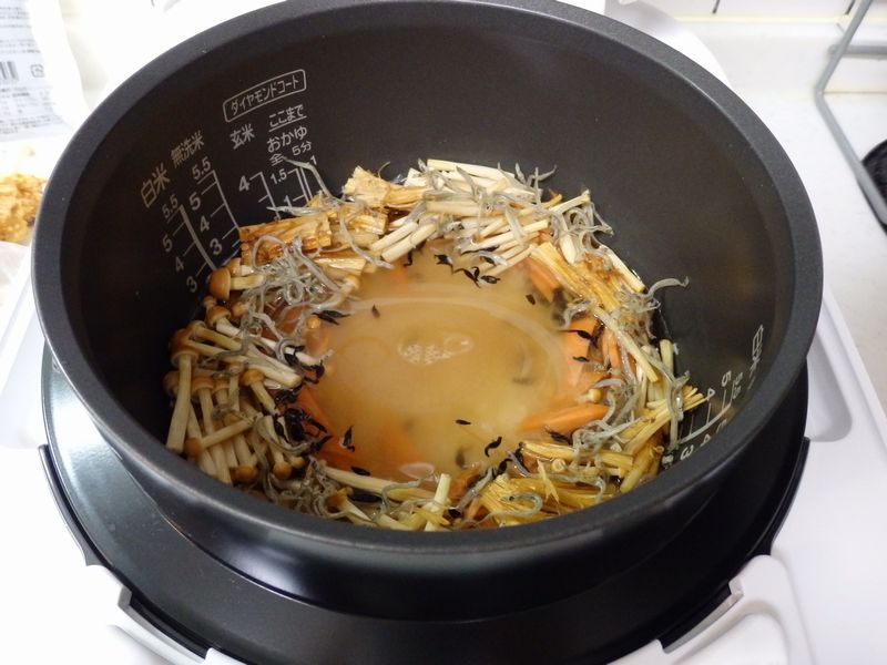 ちりめん じゃこ 炊き込み ご飯