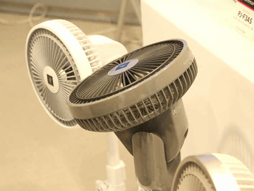 シャープ、コードレスで使用できるサーキュレーター機能付き扇風機「3D 