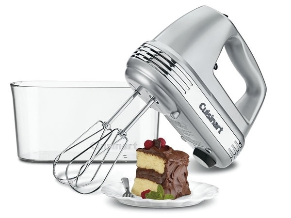 クイジナート、アタッチメントをコンパクトに収納できる1台3役のハンド