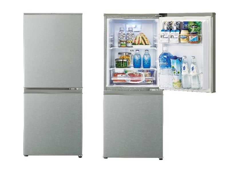 アクア、自炊派の一人暮らしに最適な冷凍室46Lの2ドア冷蔵庫 - 家電 Watch