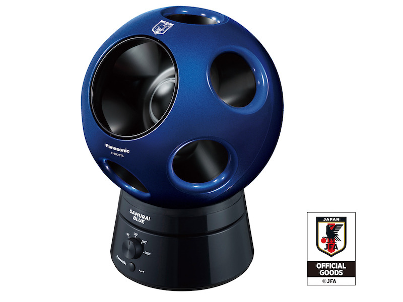 NATIONAL スタンドファン 青動作可 パナソニック、サッカー日本代表カラー“JFAブルー”をまとった創風機「Q