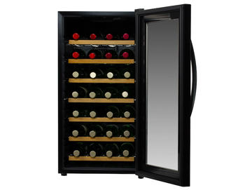 横置きタイプで冷蔵庫の上に設置できるワインセラー「俺のワイン