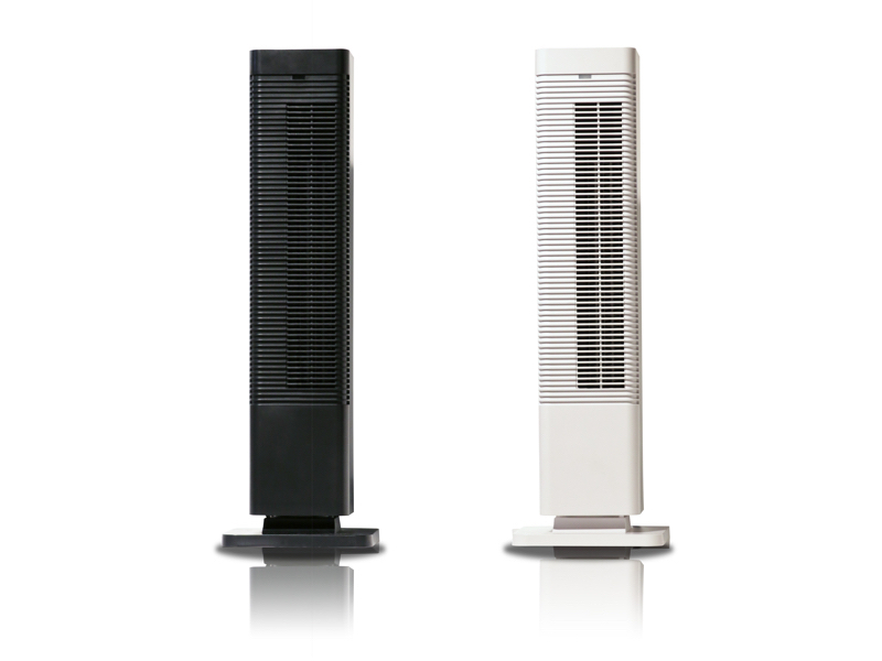 タワー型電気ヒーター リモコン付送風機能付ファンヒーター 1200W 送風機能付ファンヒーター KHF-1200/W｜ホット＆クール｜シーズン 季節
