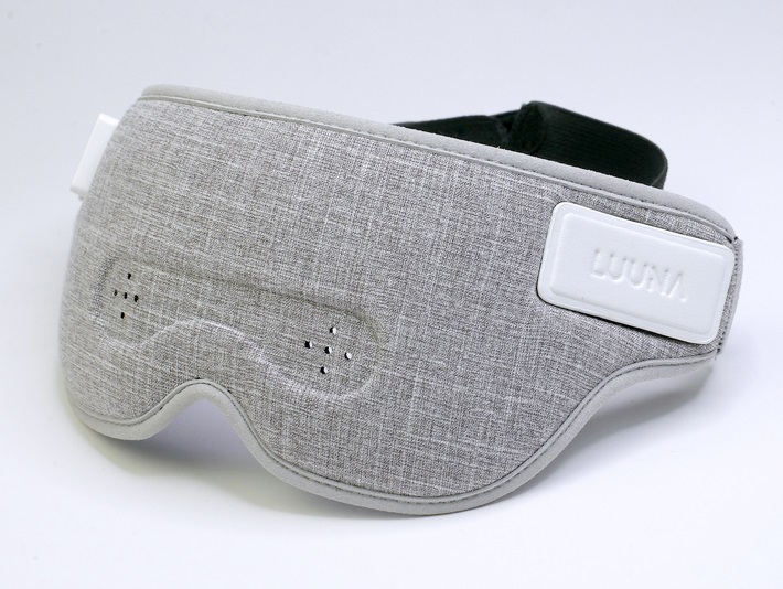 【週末限定sale!】脳波×AI スマートアイマスクLUUNA 脳波×AI】脳波を測定して機械学習機能があなただけの