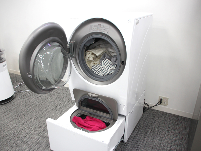 取付無料！完動品！熱乾燥搭載！LG 多機能シンプルコンパクトドラム式洗濯機！