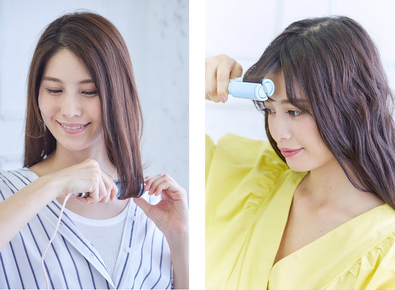 デート前に使いやすいモバイルバッテリー駆動のヘアアイロン - 家電 Watch