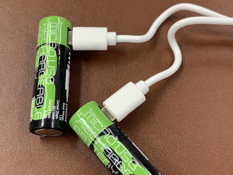 USBケーブルで充電できる単三形ニッケル水素電池 - 家電 Watch