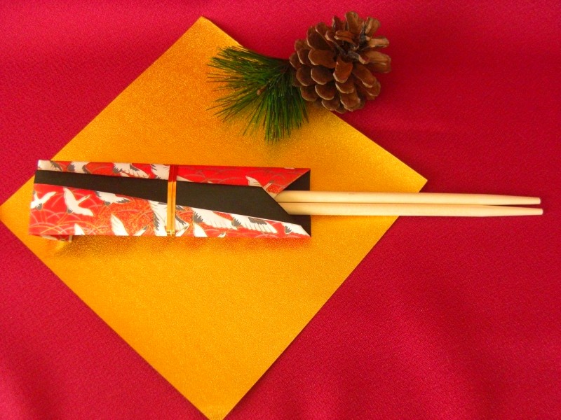 暮らし】子どもと一緒に折り紙で作る「箸袋」お正月の祝い箸にも、お客様にも - 家電 Watch