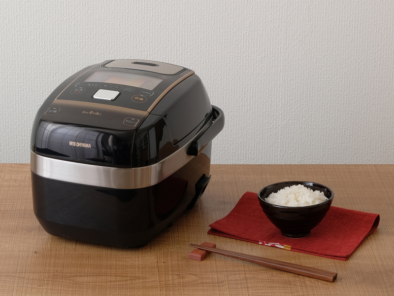アイリスオーヤマ、圧力タイプに初めて水量計測を搭載した炊飯器