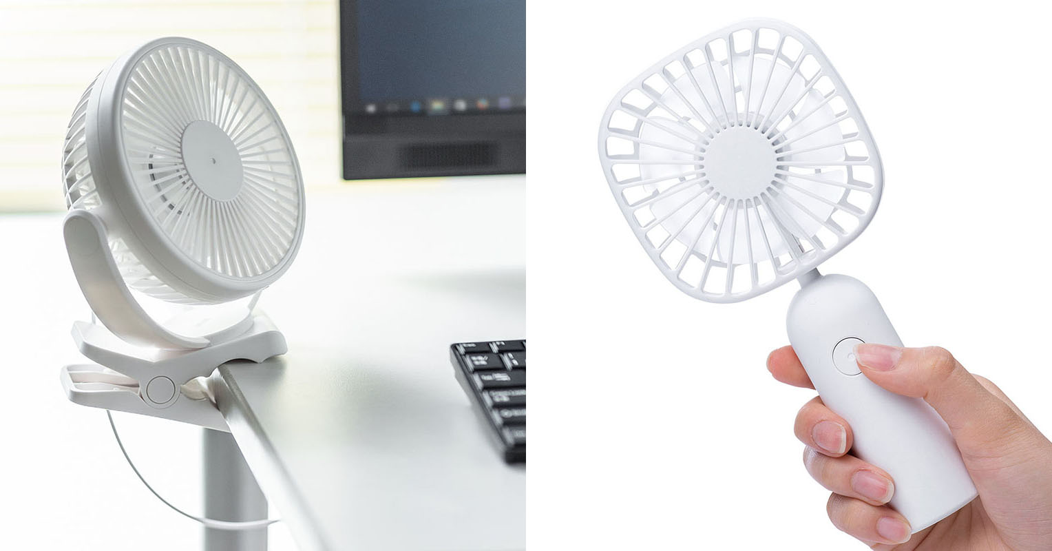 自転車いじりの密室用に買ったUSB扇風機が絶賛大活躍中♪【家電製品