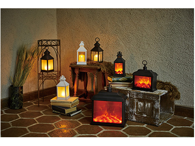 カメヤマ、炎のゆらぎを再現したLEDインテリア照明6種 - 家電 Watch 暖炉ナイトライト ベッドランプ インテリア暖炉風炎光 室内装飾用 寝室リビングパーティー祝い用