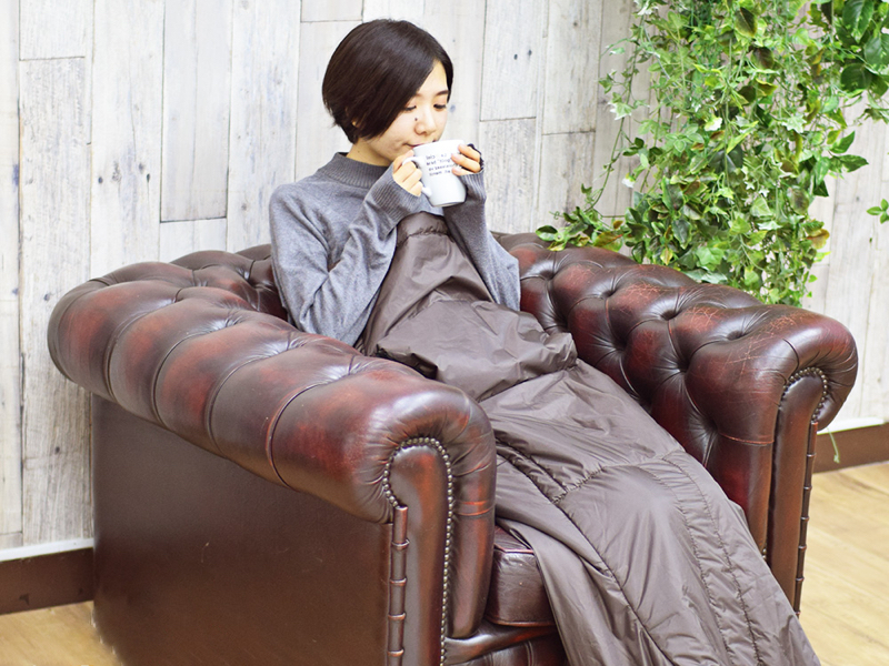 サンコー 寝袋のように足を入れて 着る 一人用こたつ 家電 Watch