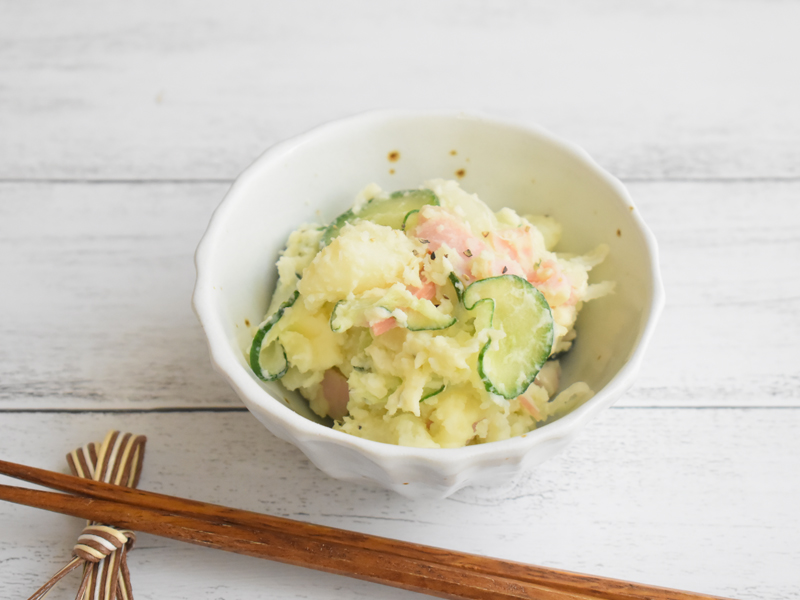 チーズが隠し味 10分でできる 定番具材のポテトサラダ 作り方 調理の下処理 家電 Watch