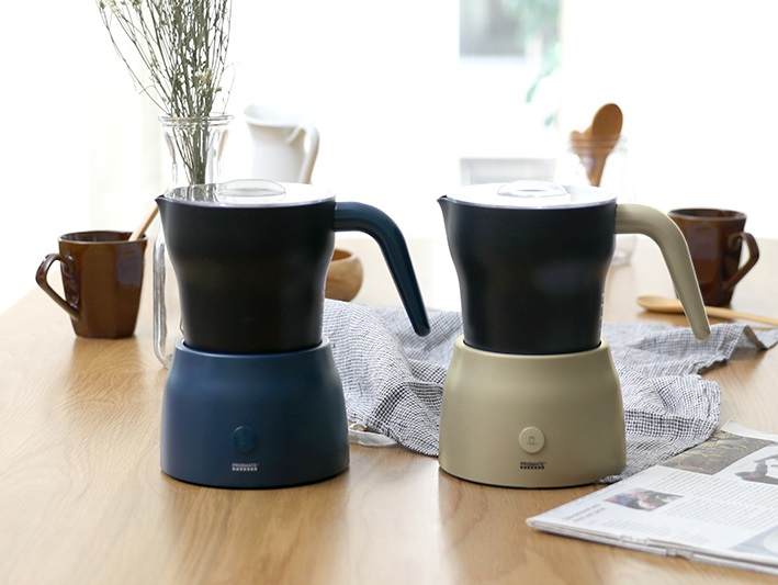 阪和、おうちでカプチーノが楽しめる「ホームカフェメーカー Moco mini