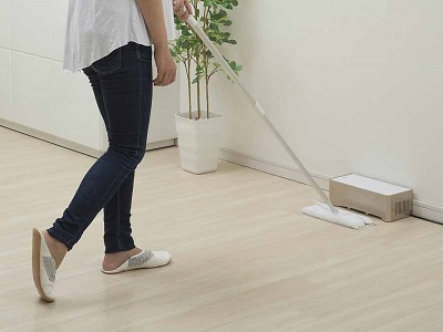 【ペットの毛の掃除に！】電動ちりとり ブラック掃除機本体 1top.jpg