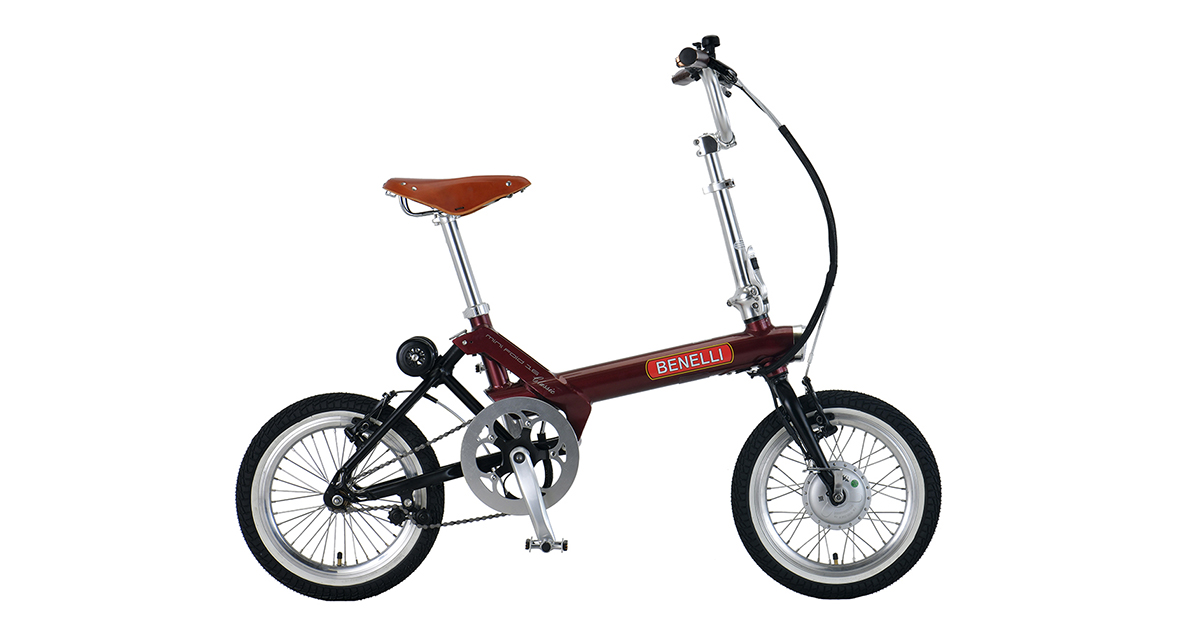 ベネリ、折りたたみ式ミニベロe-bikeにクラシック仕様の新モデル「mini