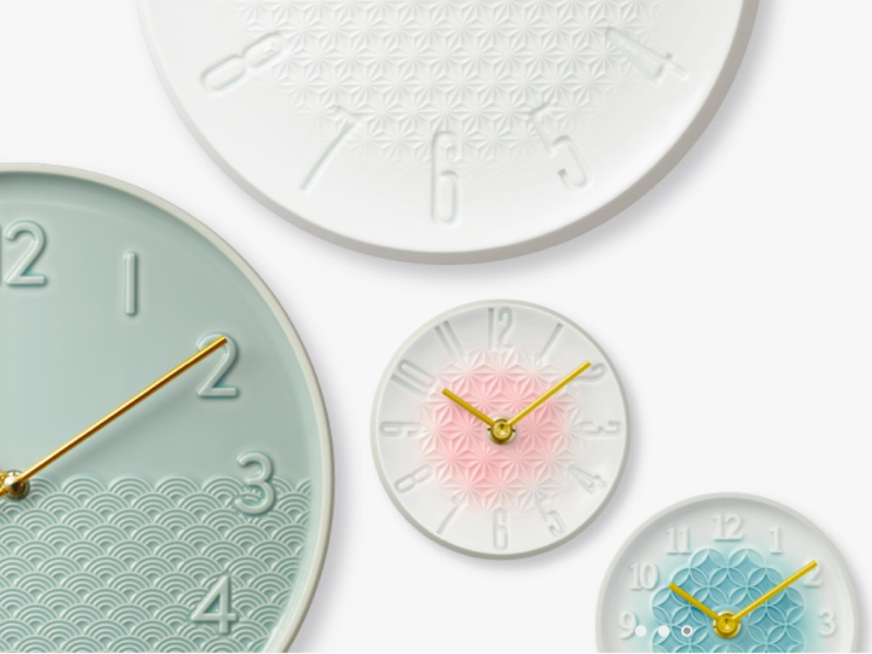 リズム時計、有田焼の名窯とコラボした精緻な伝統紋様の時計 - 家電 Watch